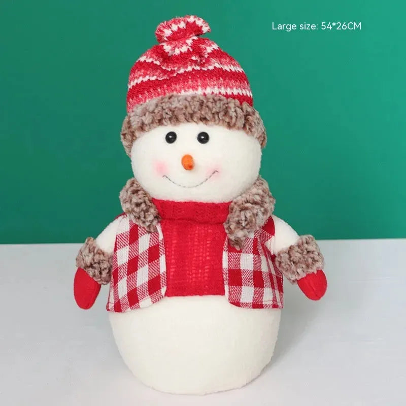 Christmas Red Fabric Retractable Long Legs - Bellarte Enchanté Christmas Red Fabric Retractable Long Legs